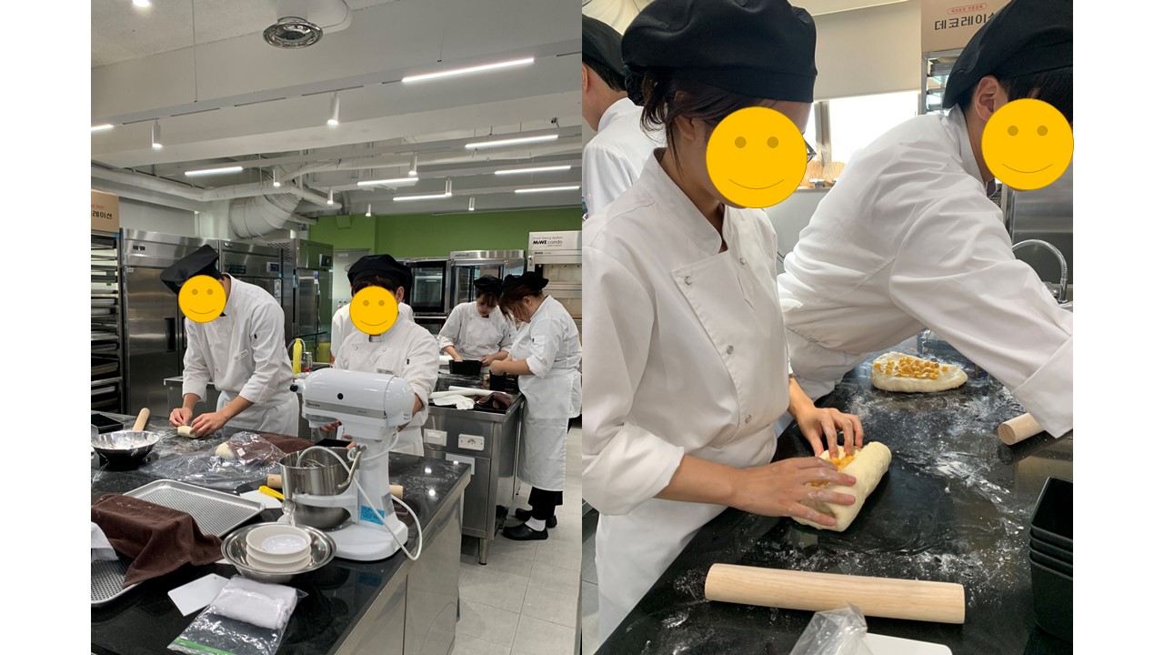 [카페베이커리전공] 기초제빵실습 수업 현장